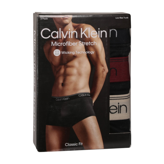 3PACK Calvin Klein miesten bokserit mustat (NB2569A-Q84)