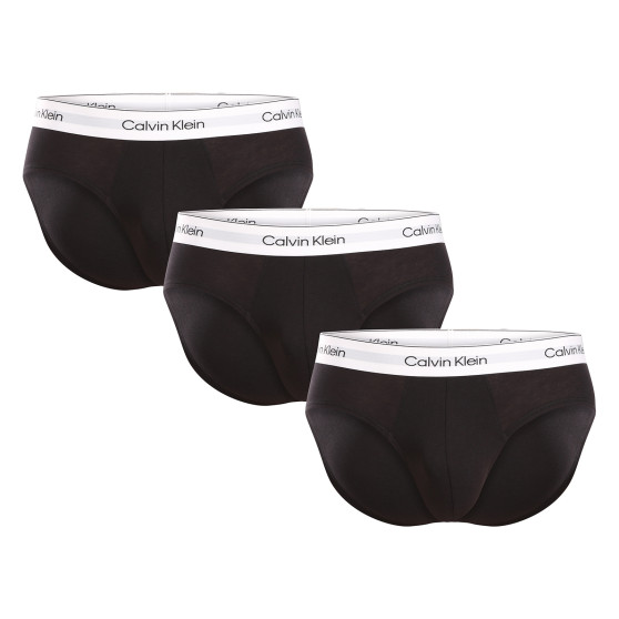 3PACK Calvin Klein miesten alushousut musta (NB3962A-UB1)