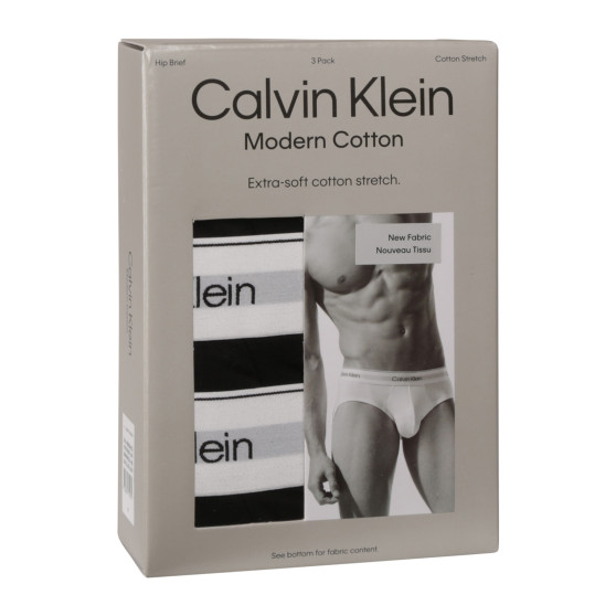 3PACK Calvin Klein miesten alushousut musta (NB3962A-UB1)