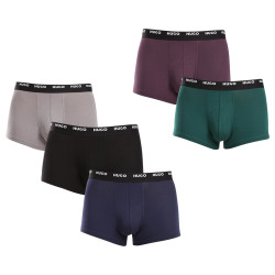 5PACK HUGO miesten bokserit moniväriset shortsit moniväriset (50479944 973)