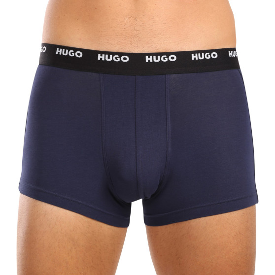 5PACK HUGO miesten bokserit moniväriset shortsit moniväriset (50479944 973)