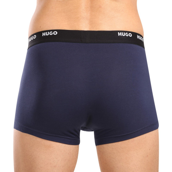 5PACK HUGO miesten bokserit moniväriset shortsit moniväriset (50479944 973)