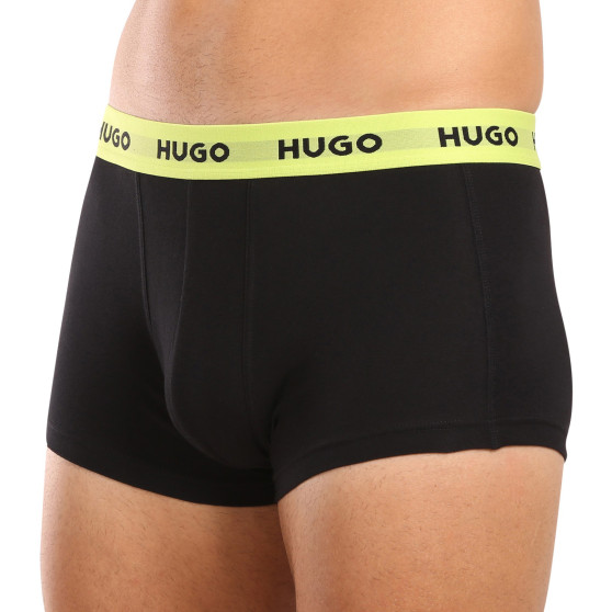 3PACK HUGO miesten bokserit moniväriset shortsit moniväriset (50517878 986)