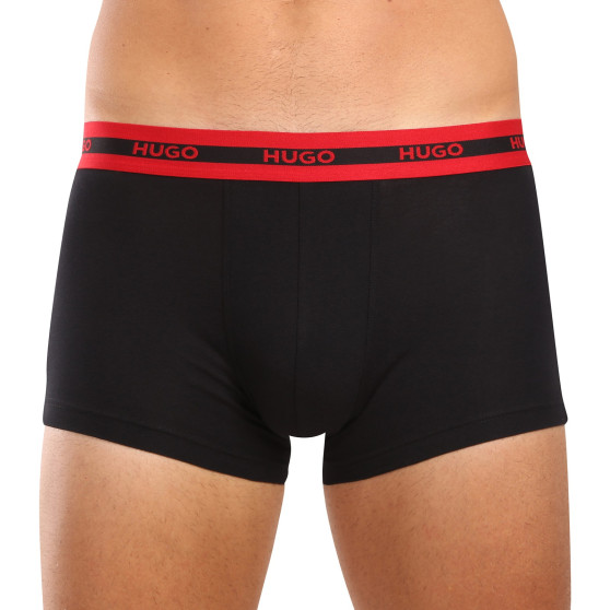 3PACK HUGO miesten bokserit moniväriset shortsit moniväriset (50517883 960)