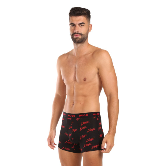 3PACK HUGO miesten bokserit moniväriset shortsit moniväriset (50517887 984)