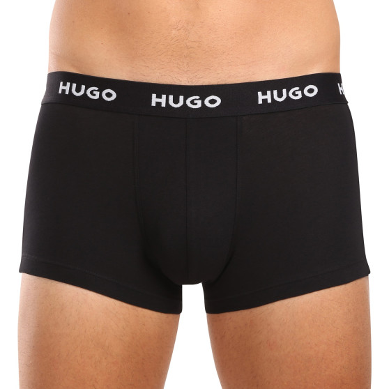 3PACK HUGO miesten bokserit moniväriset shortsit moniväriset (50517894 980)