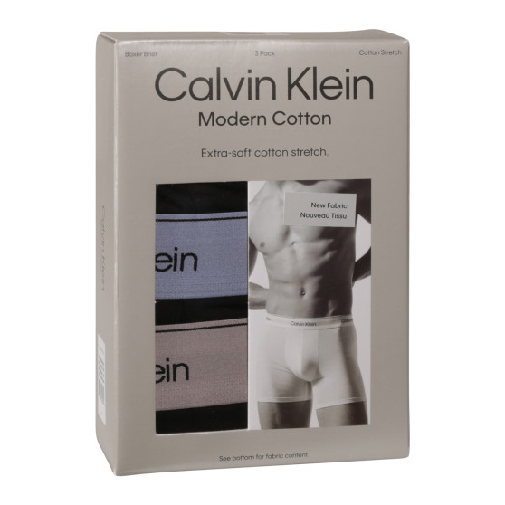 3PACK Calvin Klein miesten bokserit mustat (NB3964A-U2Y)