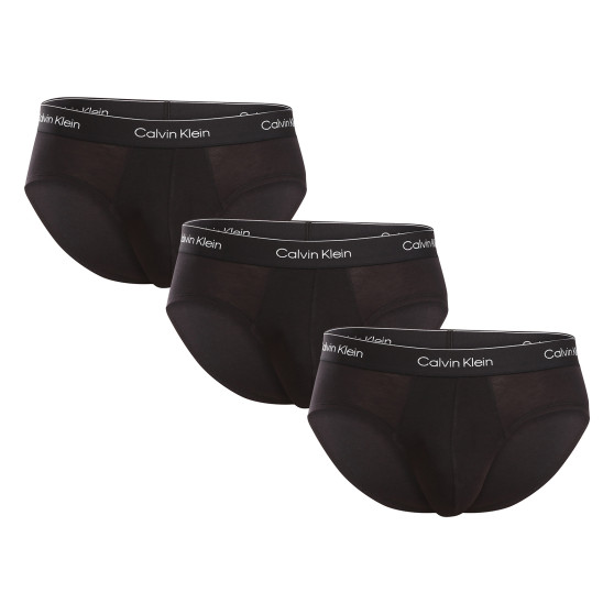 3PACK Calvin Klein miesten alushousut musta (NB3962A-TM6)