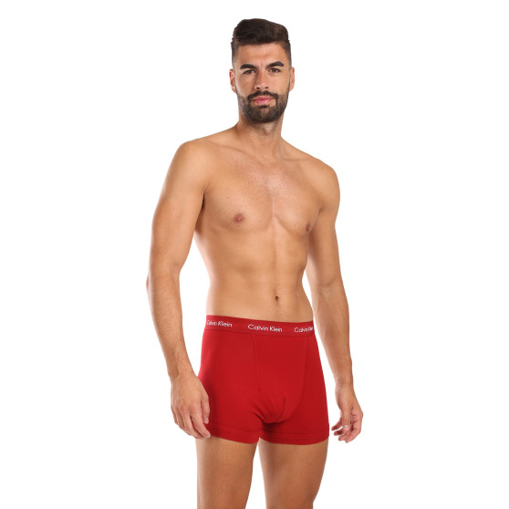 3PACK Calvin Klein miesten bokserit moniväriset shortsit moniväriset (NB3056A-QYP)