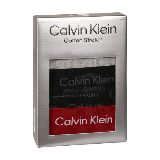 3PACK Calvin Klein miesten bokserit moniväriset shortsit moniväriset (NB3056A-QYP)