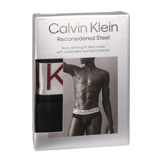 3PACK Calvin Klein miesten alushousut musta (NB3073A-Q09)