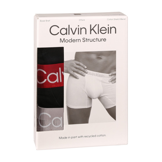 3PACK Calvin Klein miesten bokserit mustat (NB2971A-PZI)