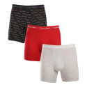 3PACK Calvin Klein miesten bokserit moniväriset shortsit moniväriset (NB3057A-QYP)