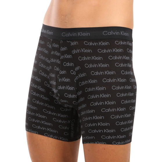 3PACK Calvin Klein miesten bokserit moniväriset shortsit moniväriset (NB3057A-QYP)