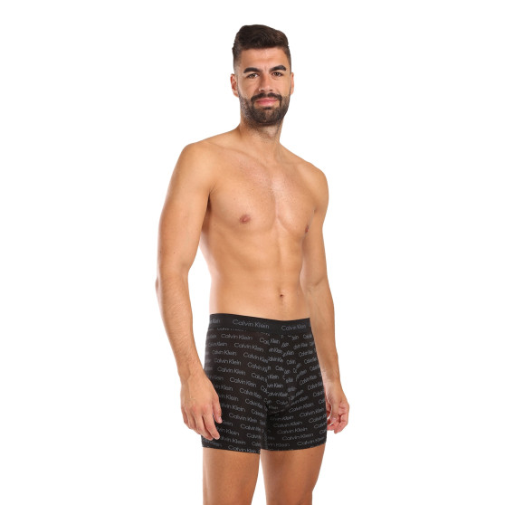 3PACK Calvin Klein miesten bokserit moniväriset shortsit moniväriset (NB3057A-QYP)