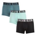 3PACK Calvin Klein miesten bokserit moniväriset shortsit moniväriset (NB3775A-Q1J)