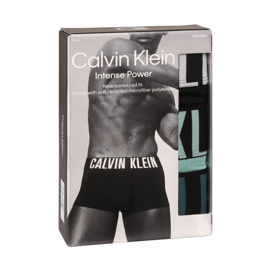 3PACK Calvin Klein miesten bokserit moniväriset shortsit moniväriset (NB3775A-Q1J)