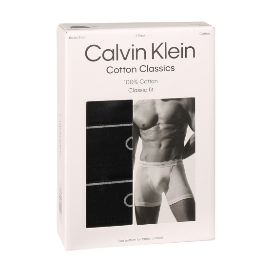 3PACK Calvin Klein miesten bokserit mustat (NB4003A-001)