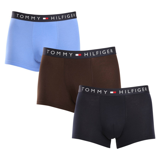 3PACK Tommy Hilfiger miesten bokserit moniväriset shortsit moniväriset (UM0UM03180 0X0)