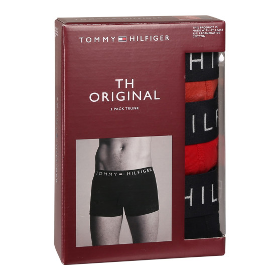 3PACK Tommy Hilfiger miesten bokserit moniväriset shortsit moniväriset (UM0UM03180 0RW)