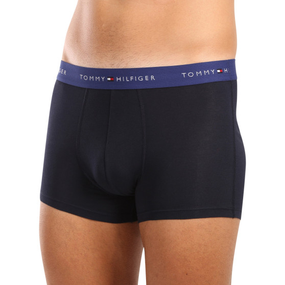 3PACK Tommy Hilfiger miesten bokserit tummansiniset shortsit (UM0UM02763 0WN)