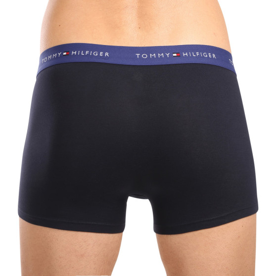 3PACK Tommy Hilfiger miesten bokserit tummansiniset shortsit (UM0UM02763 0WN)