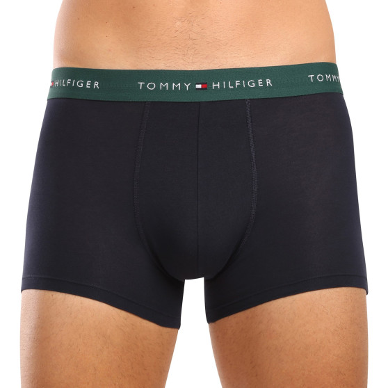 3PACK Tommy Hilfiger miesten bokserit tummansiniset shortsit (UM0UM02763 0WN)