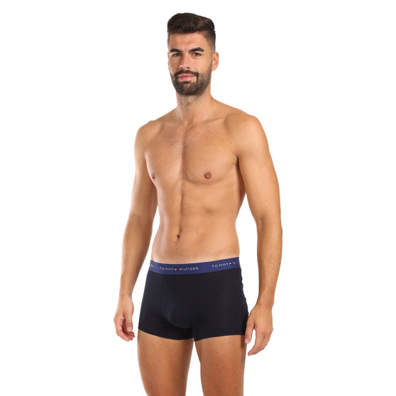 3PACK Tommy Hilfiger miesten bokserit tummansiniset shortsit (UM0UM02763 0WN)