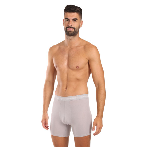 3PACK Calvin Klein miesten bokserit moniväriset shortsit moniväriset (NB1770A-QRH)