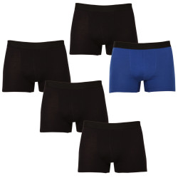 5PACK Nedeto miesten bokserit moniväriset shortsit moniväriset (5NDTB1001)