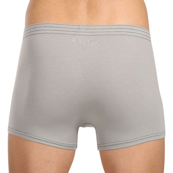 Styx Miesten bokserit classic rubber vaaleanharmaat boxershortsit (Q1062)